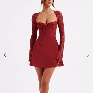 Babyboo Jacinta Red Mini Dress
